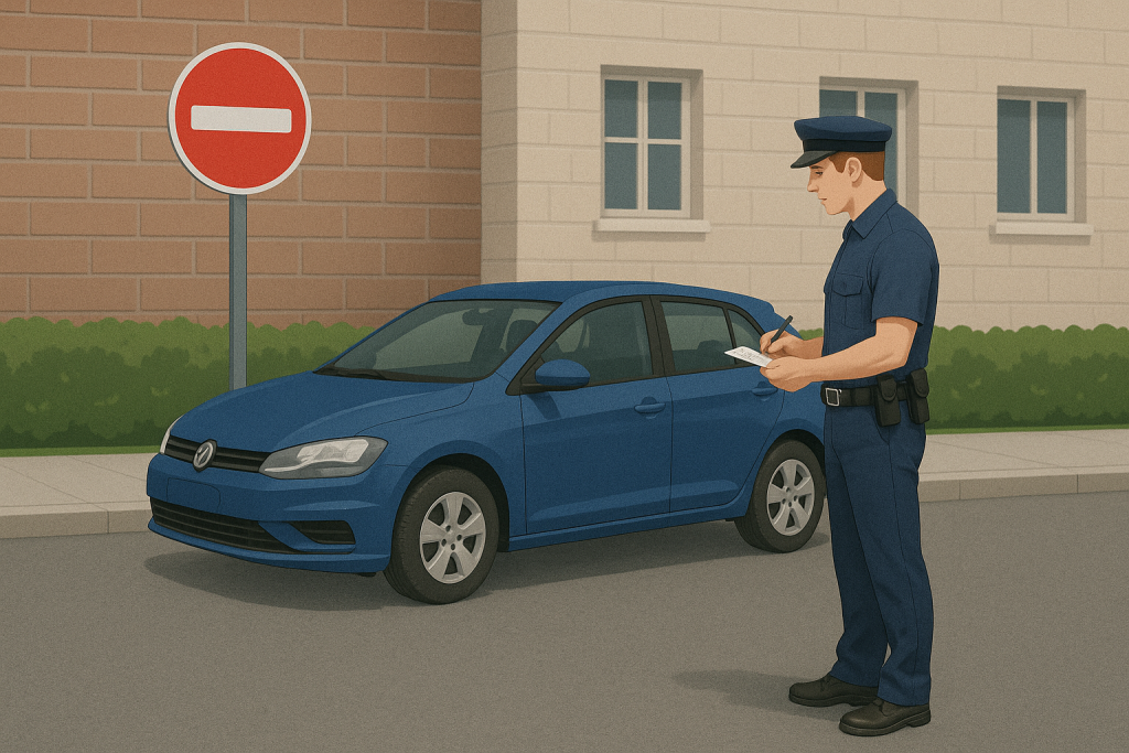  sanction pour avoir pris un sens interdit