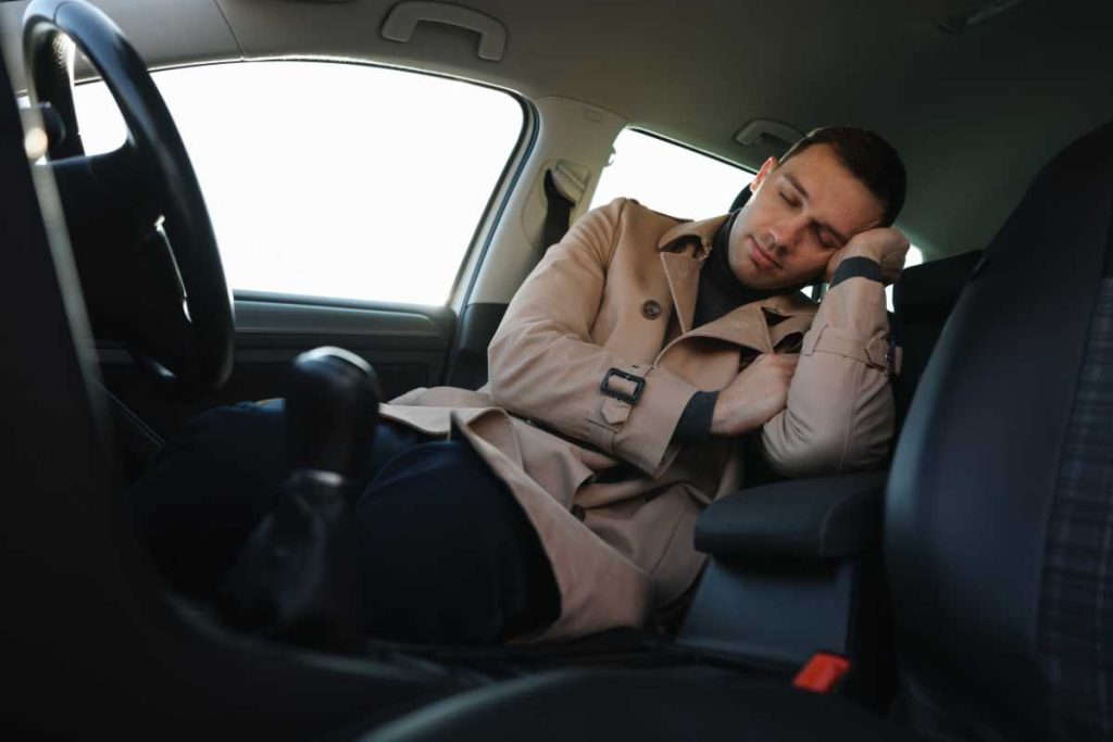 dormir dans sa voiture :  légalité