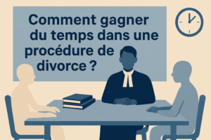 Accélérer procédure de divorce avec avocat autour d’une table de réunion